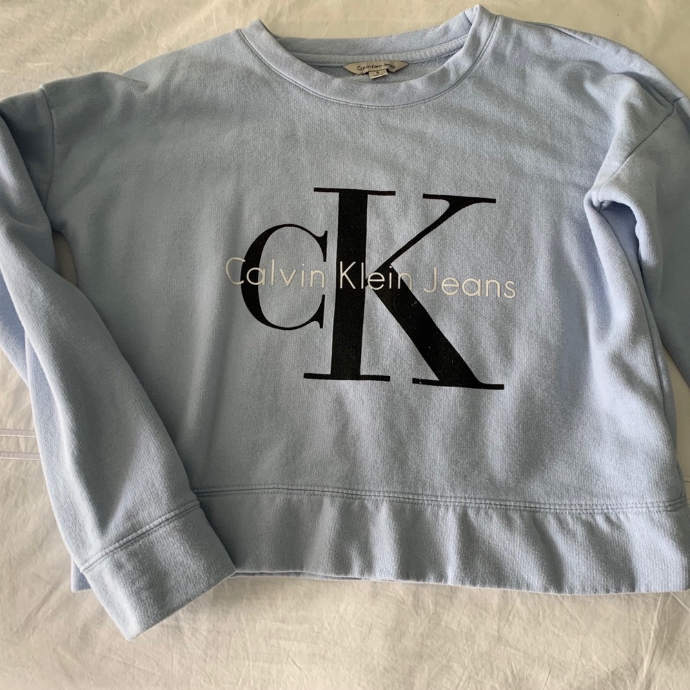 Light Blue Calvin Klein Jeans Crewneck